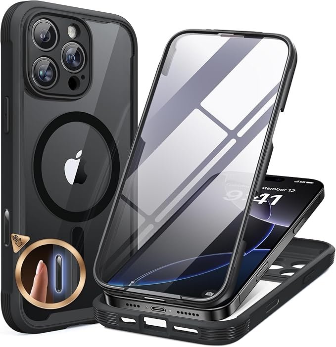 Miracase Magnetic Case for iPhone 16 Pro Max – Full Protection with Style