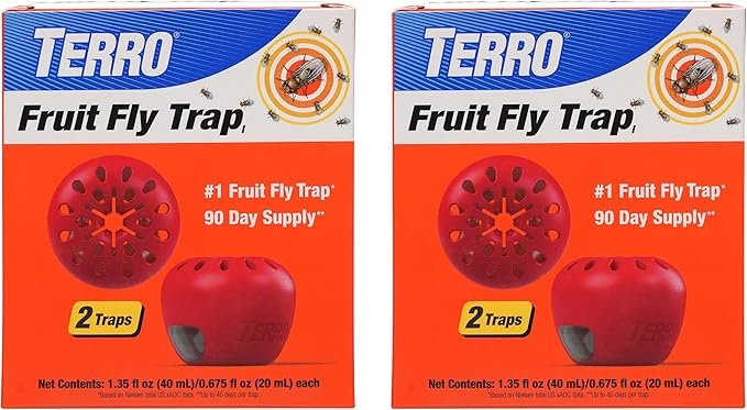 Erro Fruit Fly Traps for Indoors (4 Pack) + 180 Days of Lure Supply Review